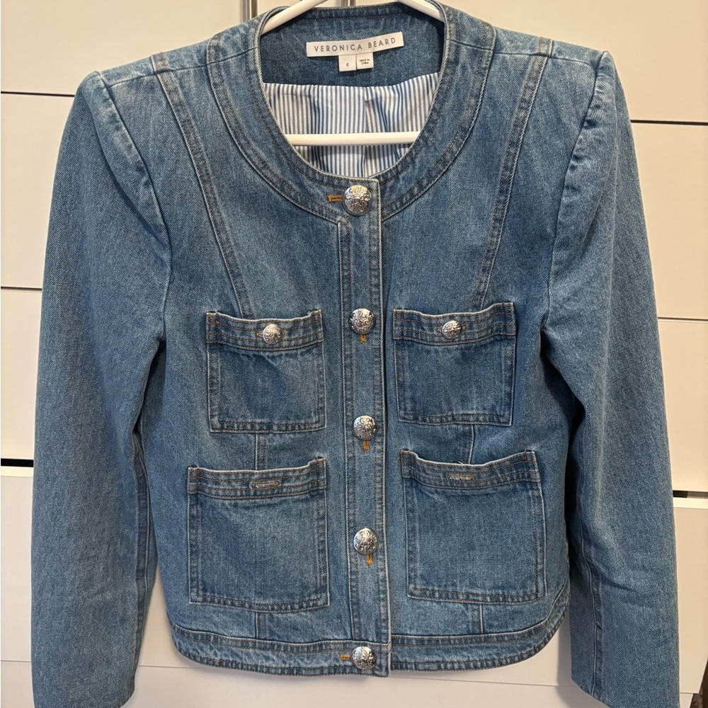 Veronica Beard Ferazia Denim Jacket
